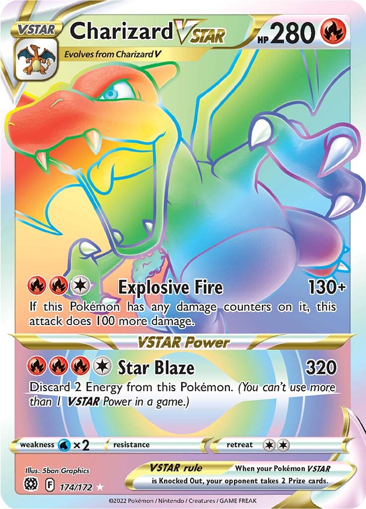 Charizard VSTAR (174/172) [Sword & Shield: Brilliant Stars] | Enigma On Main