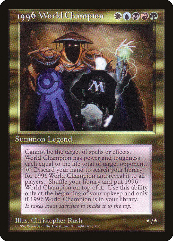 1996 World Champion [Celebration Cards] | Enigma On Main