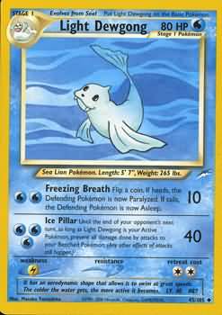 Light Dewgong (45/105) [Neo Destiny Unlimited] | Enigma On Main