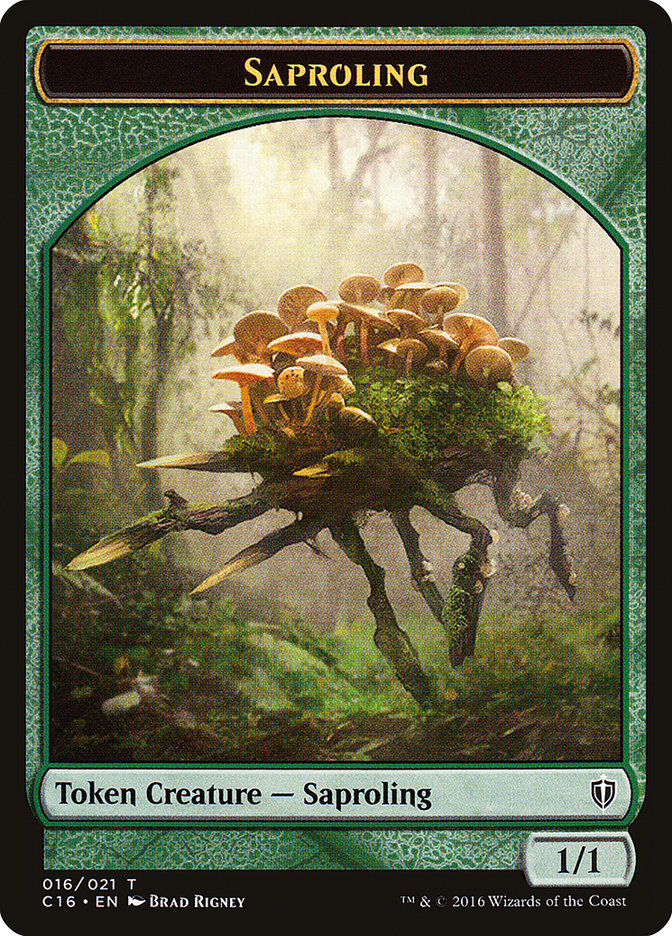 Saproling (016/021) [Commander 2016 Tokens] | Enigma On Main