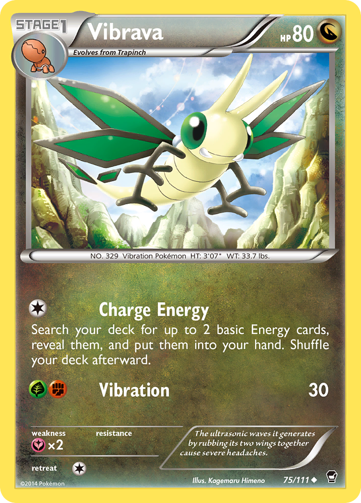 Vibrava (75/111) [XY: Furious Fists] | Enigma On Main