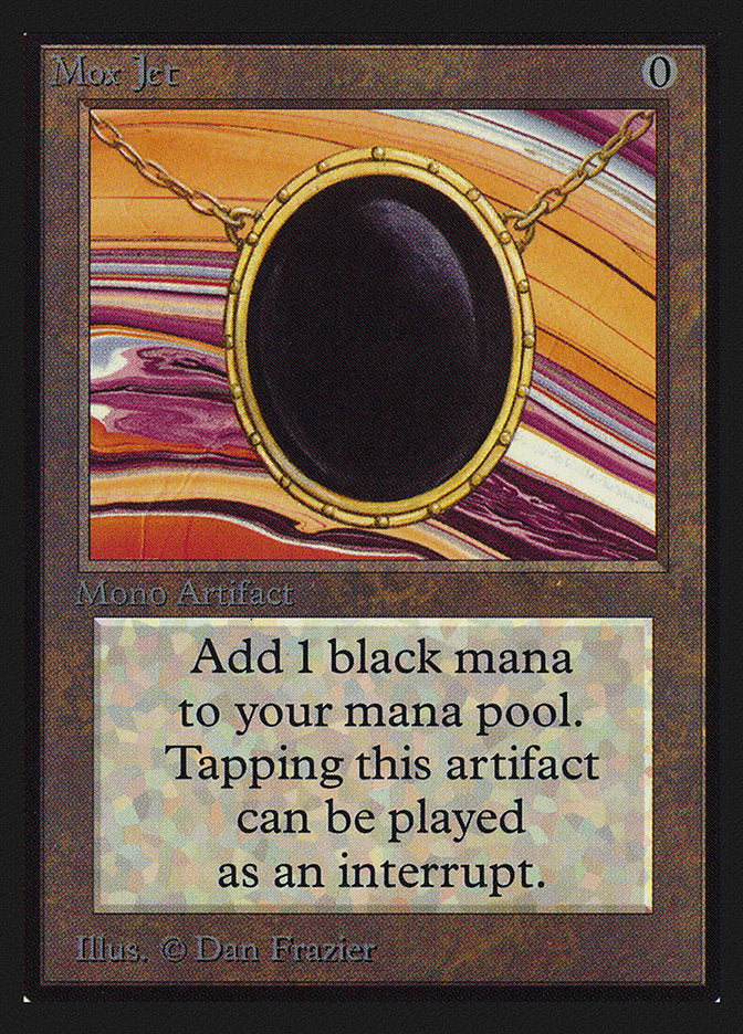 Mox Jet (Black Stone) [International Collectors’ Edition] | Enigma On Main