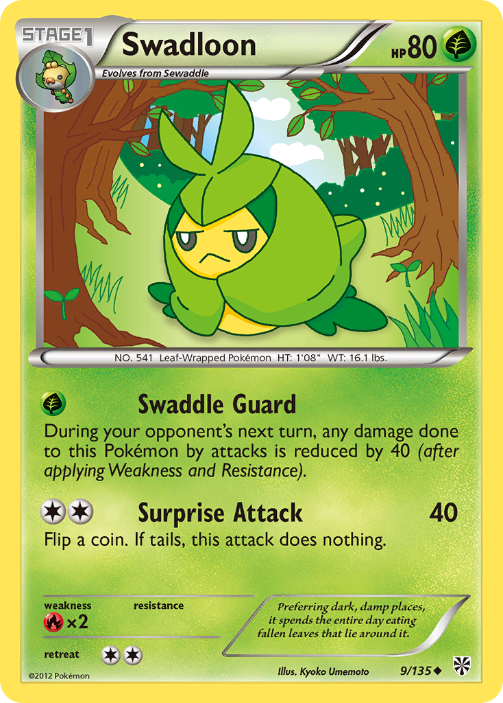 Swadloon (9/135) [Black & White: Plasma Storm] | Enigma On Main