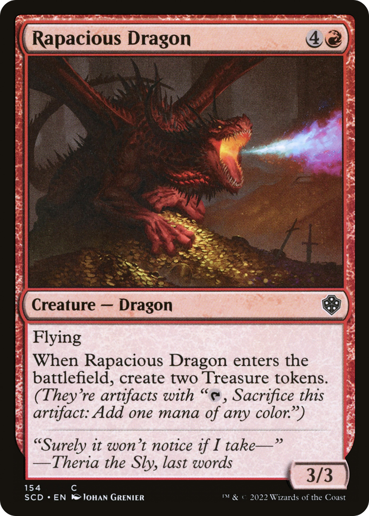 Rapacious Dragon [Starter Commander Decks] | Enigma On Main