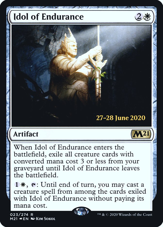 Idol of Endurance  [Core Set 2021 Prerelease Promos] | Enigma On Main