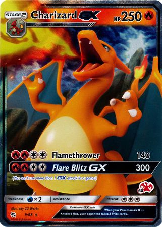 Charizard GX (9/68) [Battle Academy 2020] | Enigma On Main