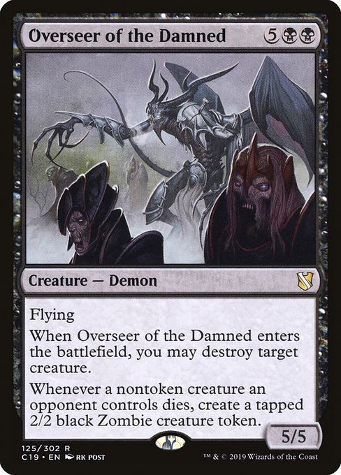 Overseer of the Damned [Commander 2019] | Enigma On Main