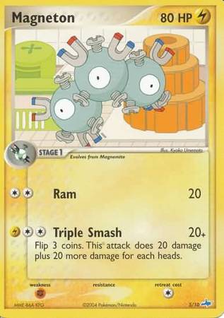 Magneton (5/10) [EX: Trainer Kit - Latios] | Enigma On Main