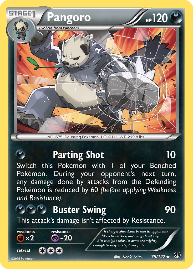 Pangoro (75/122) [XY: BREAKpoint] | Enigma On Main