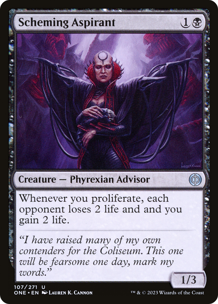 Scheming Aspirant [Phyrexia: All Will Be One] | Enigma On Main