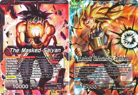 The Masked Saiyan // Bardock, Unbound by Darkness (Starter Deck - The Dark Invasion) [SD3-01] | Enigma On Main