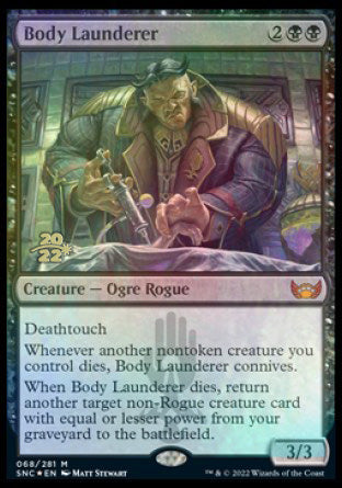 Body Launderer [Streets of New Capenna Prerelease Promos] | Enigma On Main