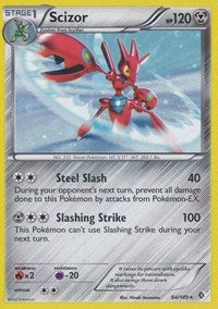 Scizor (94/149) (Cosmos Holo) (Blister Exclusive) [Black & White: Boundaries Crossed] | Enigma On Main