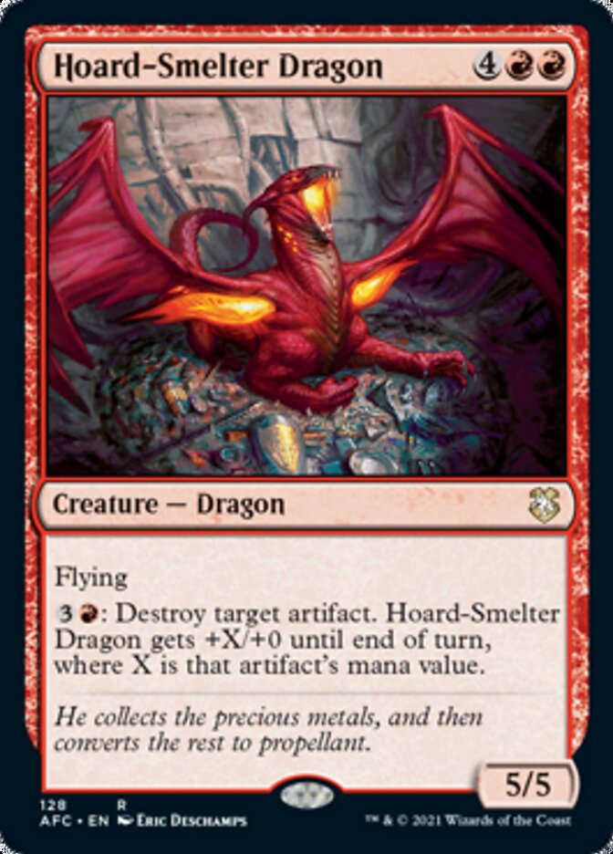 Hoard-Smelter Dragon [Dungeons & Dragons: Adventures in the Forgotten Realms Commander] | Enigma On Main