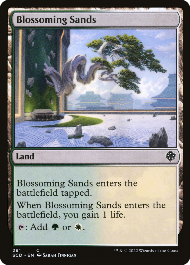 Blossoming Sands [Starter Commander Decks] | Enigma On Main