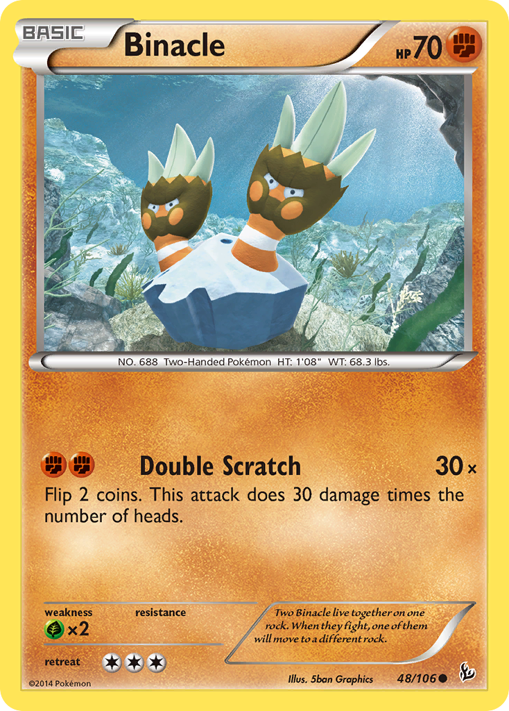 Binacle (48/106) [XY: Flashfire] | Enigma On Main