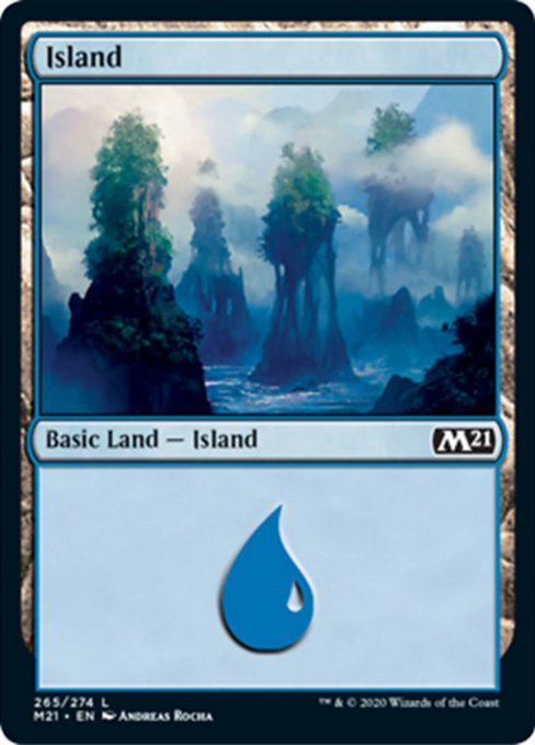 Island (265) [Core Set 2021] | Enigma On Main