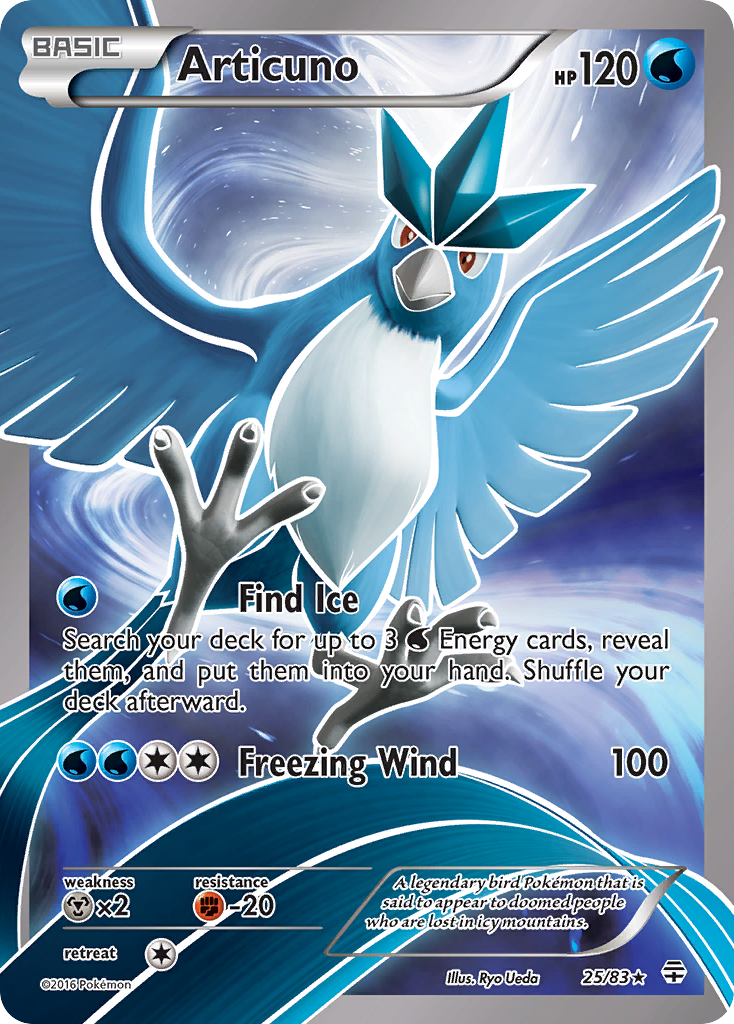Articuno (25/83) [XY: Generations] | Enigma On Main