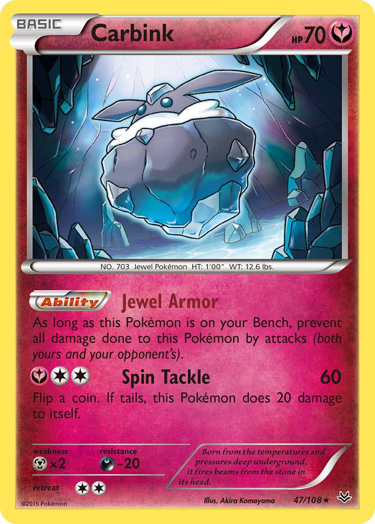 Carbink (47/108) [XY: Roaring Skies] | Enigma On Main