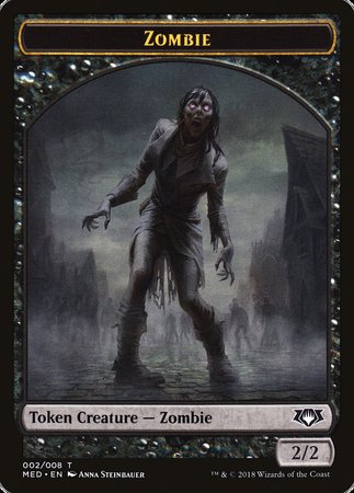 Zombie Token [Mythic Edition Tokens] | Enigma On Main