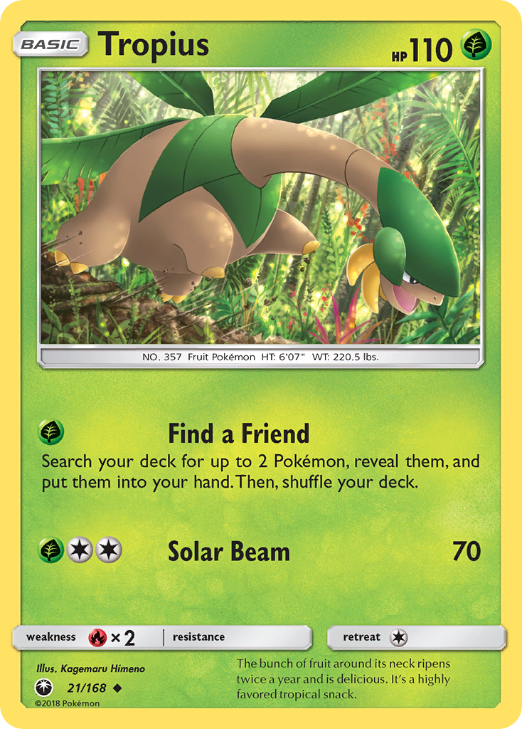 Tropius (21/168) [Sun & Moon: Celestial Storm] | Enigma On Main