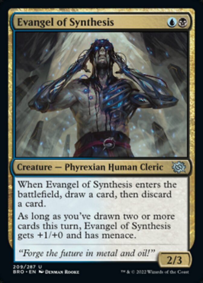 Evangel of Synthesis [The Brothers' War] | Enigma On Main