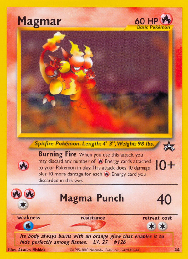 Magmar (44) [Wizards of the Coast: Black Star Promos] | Enigma On Main