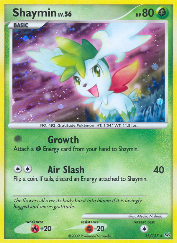 Shaymin (15/127) [Platinum: Base Set] | Enigma On Main