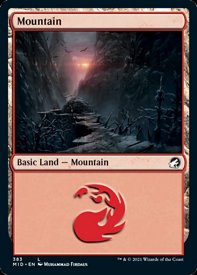 Mountain (383) [Innistrad: Midnight Hunt] | Enigma On Main