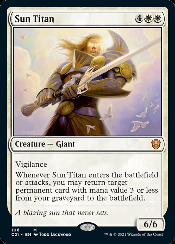 Sun Titan [Commander 2021] | Enigma On Main