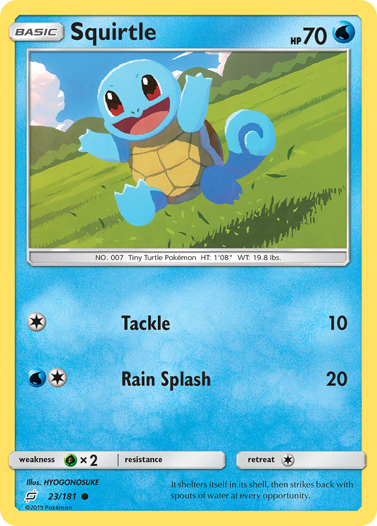 Squirtle (23/181) [Sun & Moon: Team Up] | Enigma On Main