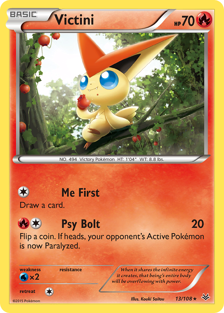 Victini (13/108) [XY: Roaring Skies] | Enigma On Main