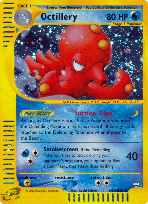 Octillery (H20/H32) [Aquapolis] | Enigma On Main