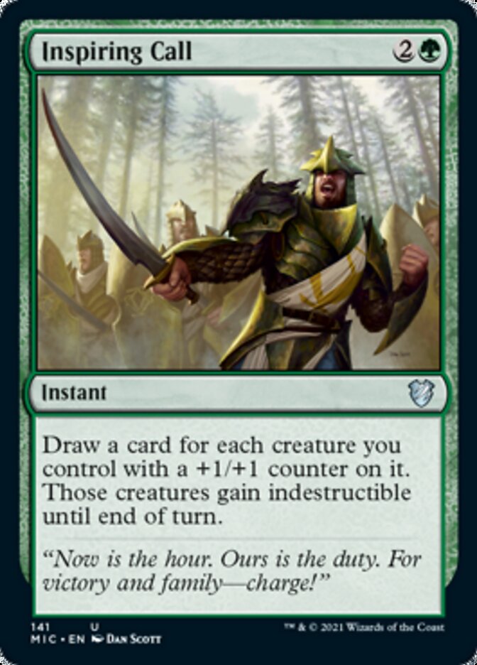 Inspiring Call [Innistrad: Midnight Hunt Commander] | Enigma On Main