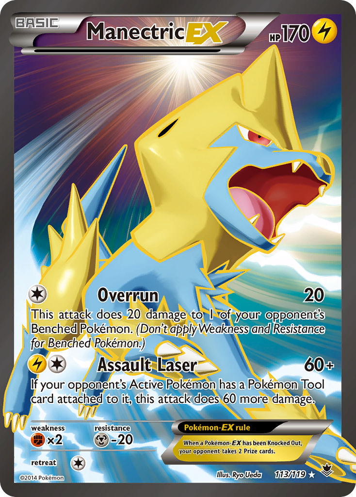 Manectric EX (113/119) [XY: Phantom Forces] | Enigma On Main