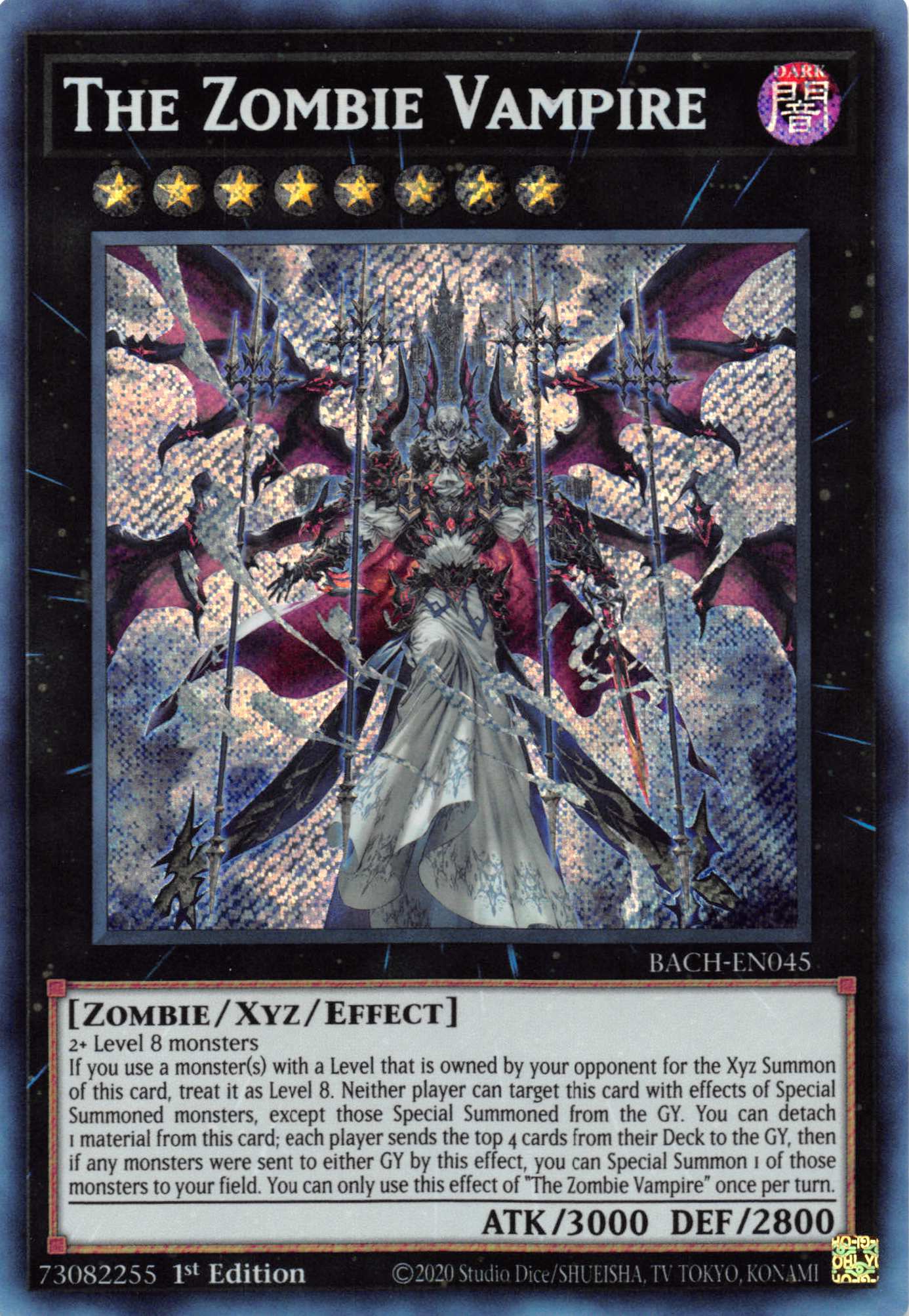 The Zombie Vampire [BACH-EN045] Secret Rare | Enigma On Main