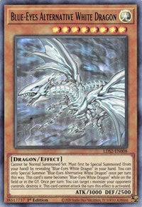 Blue-Eyes Alternative White Dragon (Green) [LDS2-EN008] Ultra Rare | Enigma On Main