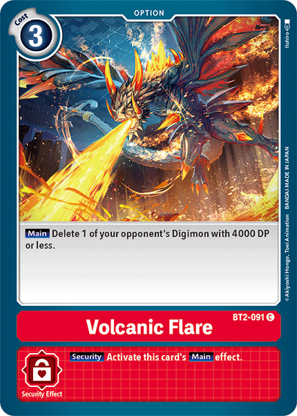 Volcanic Flare [BT2-091] [Release Special Booster Ver.1.5] | Enigma On Main