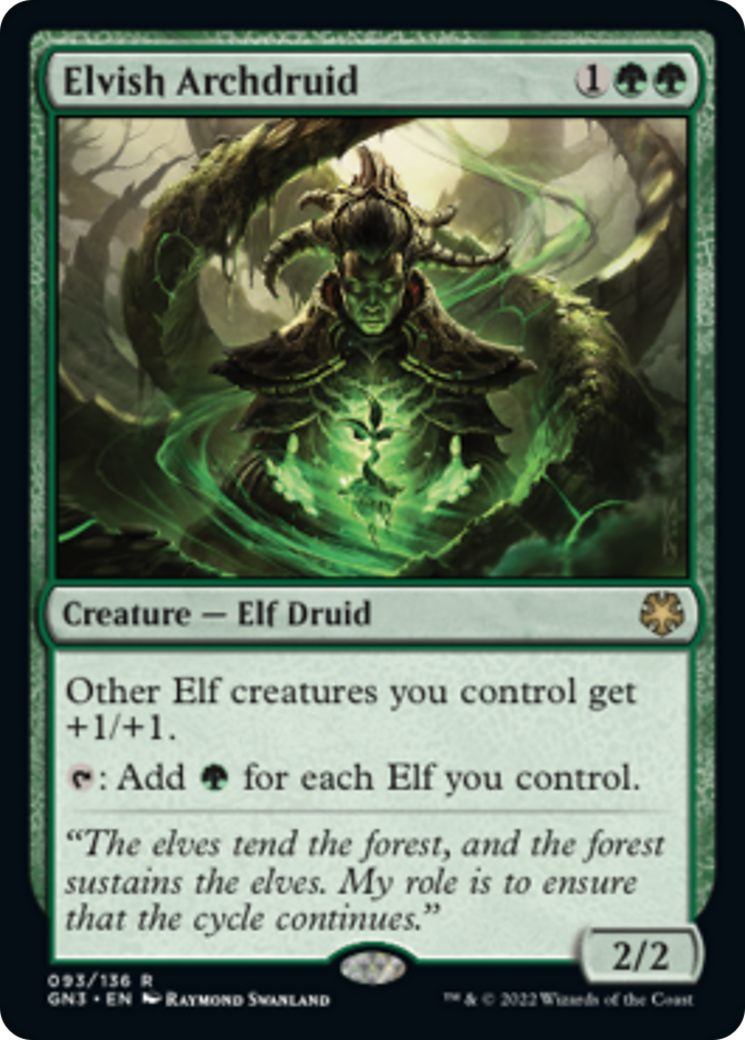 Elvish Archdruid [Game Night: Free-for-All] | Enigma On Main