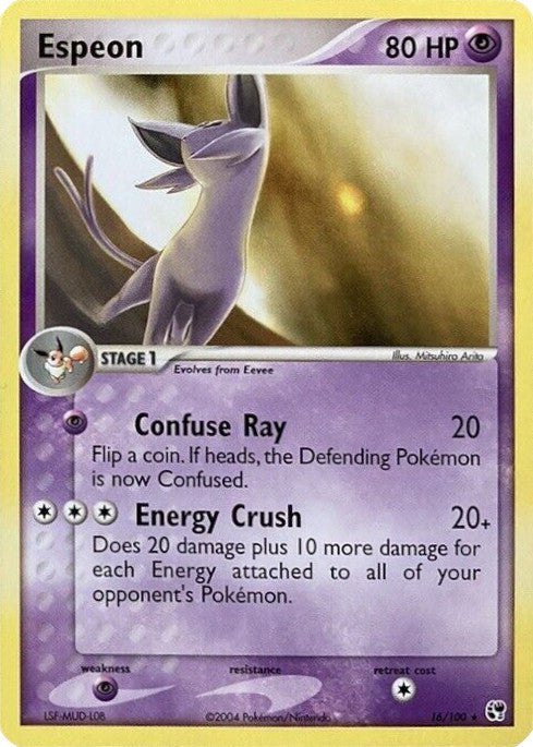 Espeon (16/100) [EX: Battle Stadium] | Enigma On Main