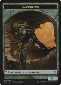 Saproling // Wurm Token [Ravnica Allegiance: Guild Kits] | Enigma On Main