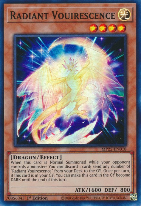 Radiant Vouirescence [MP22-EN018] Super Rare | Enigma On Main
