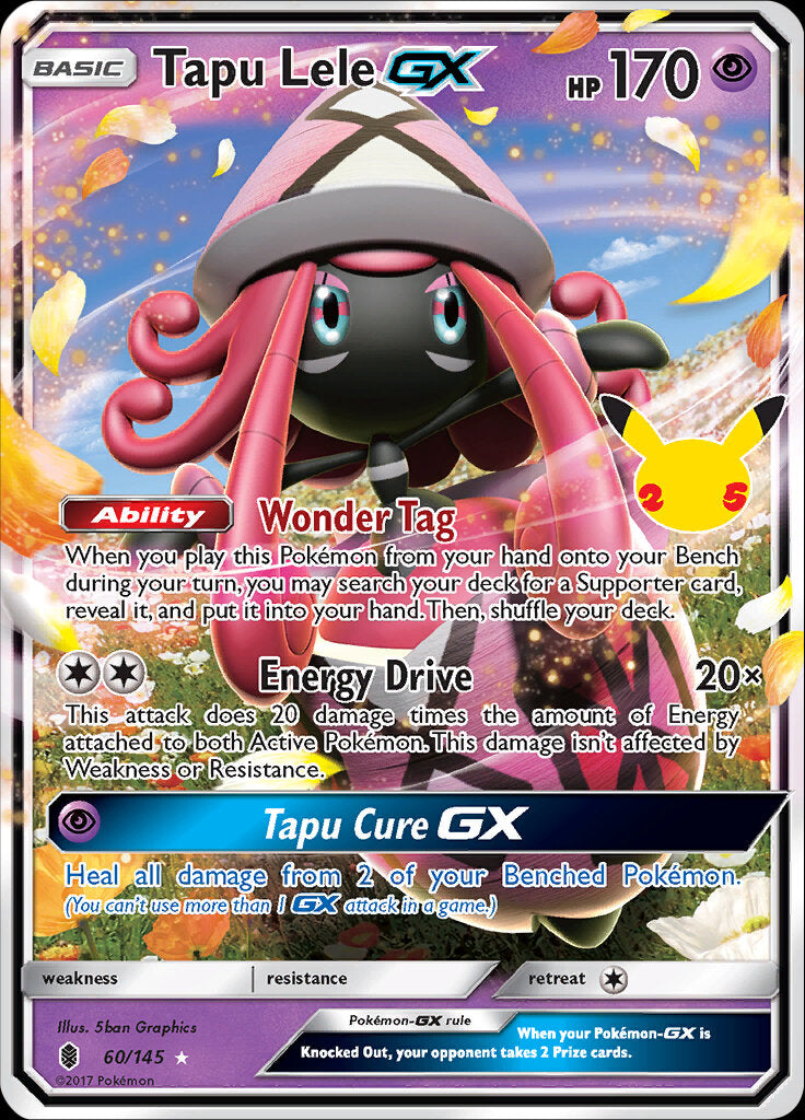 Tapu Lele GX (60/145) [Celebrations: 25th Anniversary - Classic Collection] | Enigma On Main