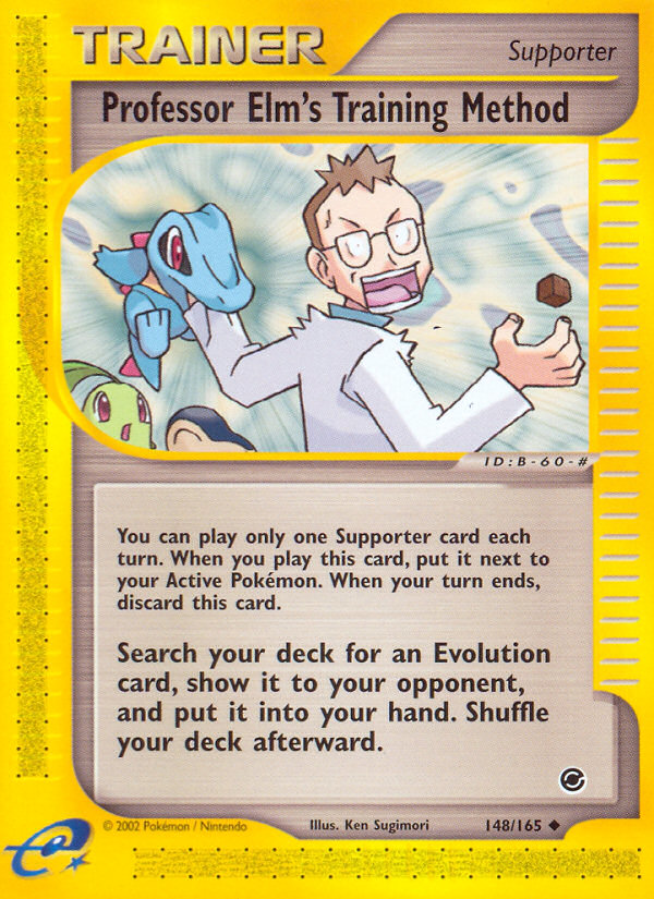 Professor Elm's Training Method (148/165) [Expedition: Base Set] | Enigma On Main