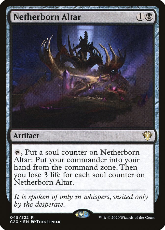 Netherborn Altar [Commander 2020] | Enigma On Main