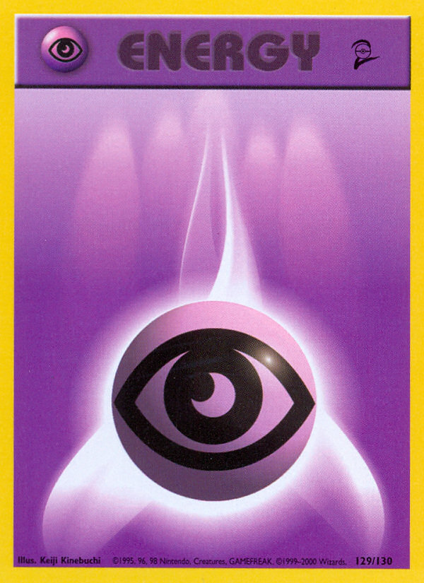 Psychic Energy (129/130) [Base Set 2] | Enigma On Main