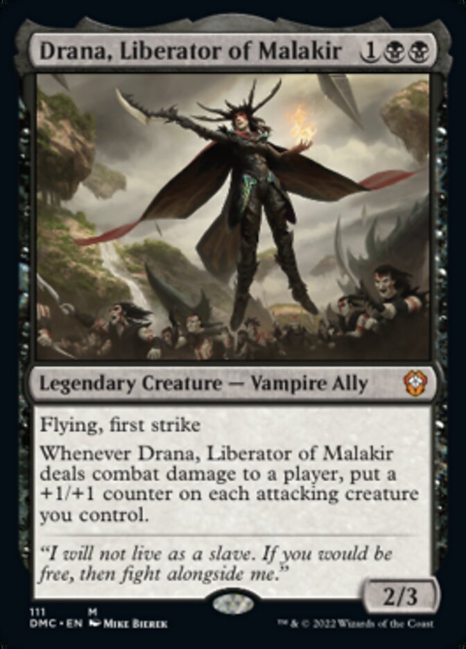 Drana, Liberator of Malakir [Dominaria United Commander] | Enigma On Main