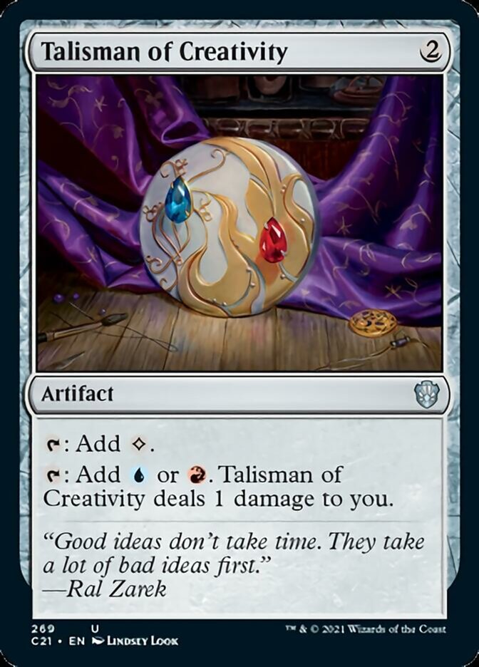 Talisman of Creativity [Commander 2021] | Enigma On Main