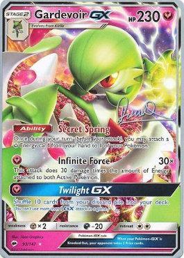 Gardevoir GX (93/147) (Infinite Force - Diego Cassiraga) [World Championships 2017] | Enigma On Main