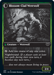 Weaver of Blossoms // Blossom-Clad Werewolf [Innistrad: Double Feature] | Enigma On Main